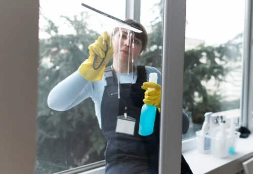 Nettoyage de vitres intérieures et extérieures à Seulline
